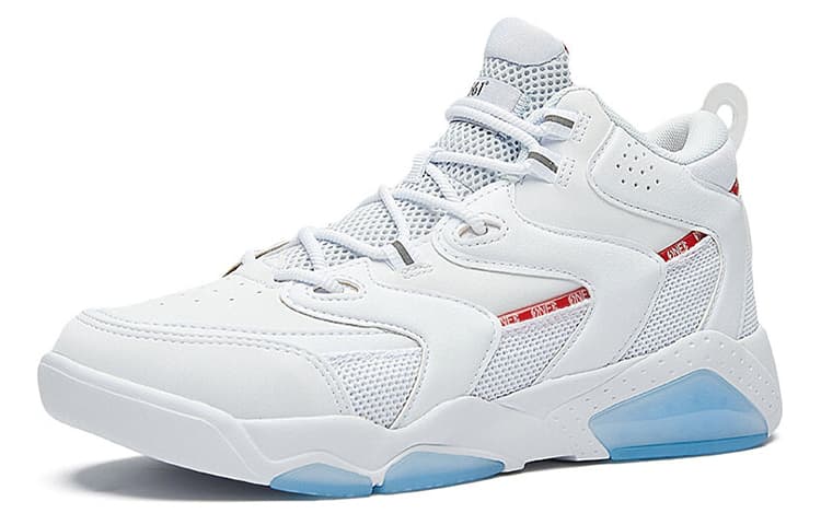 Кроссовки для баскетбола 361° Basketball Shoes Mid White Red - изображение 2