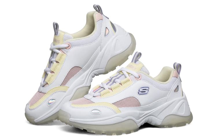 Кроссовки Skechers Kozmiks Yellow White Women's - изображение 3