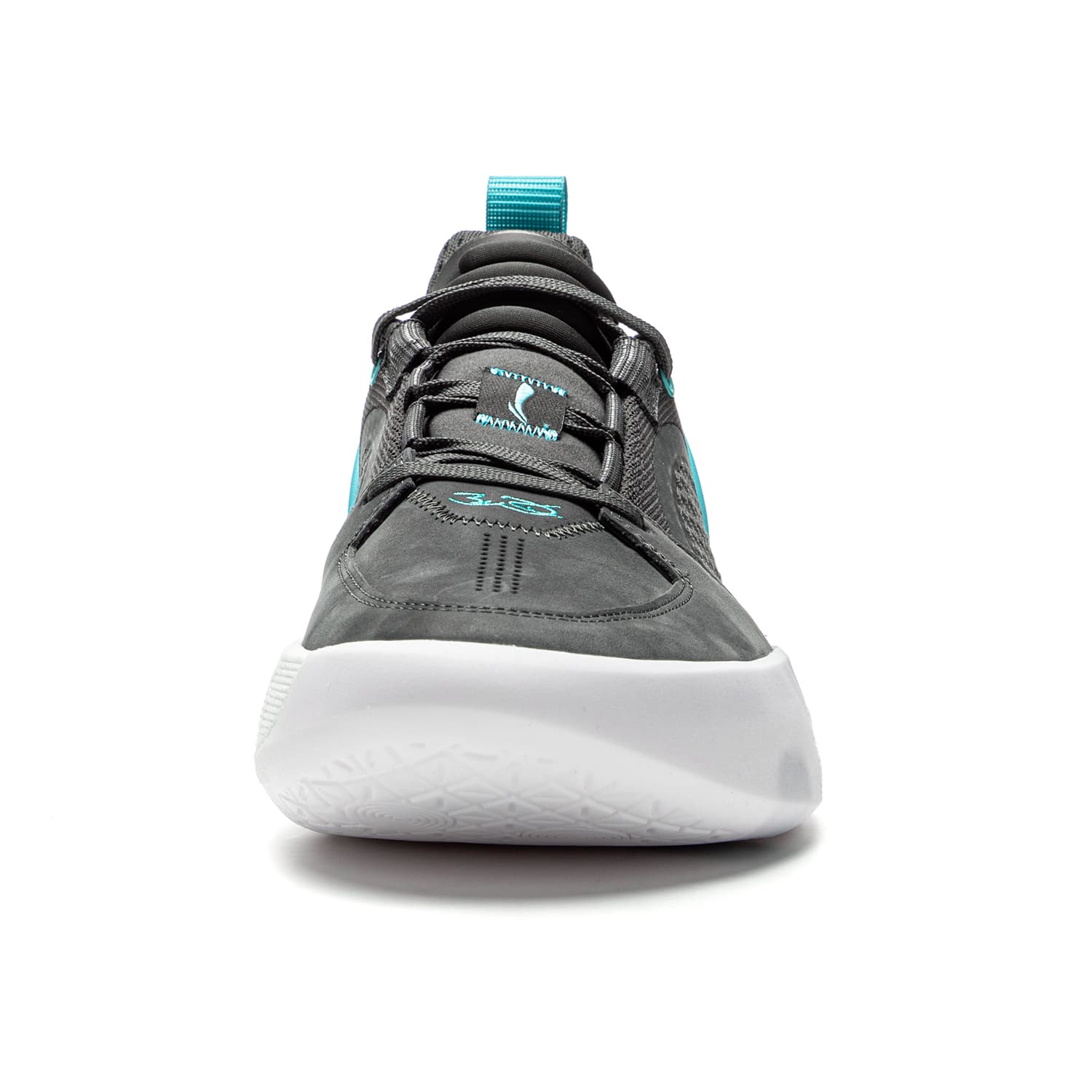 Кроссовки для баскетбола Li NING All City 12 Encore Низкие Баскетбольные Кроссовки Мужские Обсидианово-Серые - изображение 5