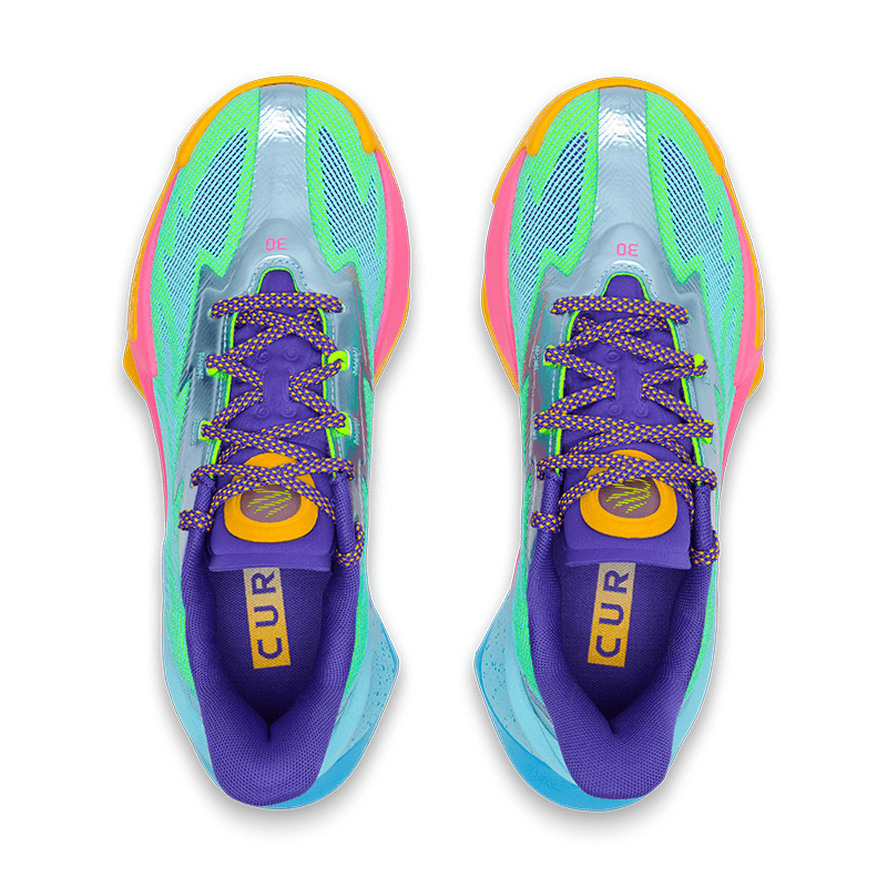 Кроссовки для баскетбола Under Armour CURRY SERIES 7 Амортизация Устойчивость к истиранию Низкий Топ Баскетбольные кроссовки Унисекс - изображение 4