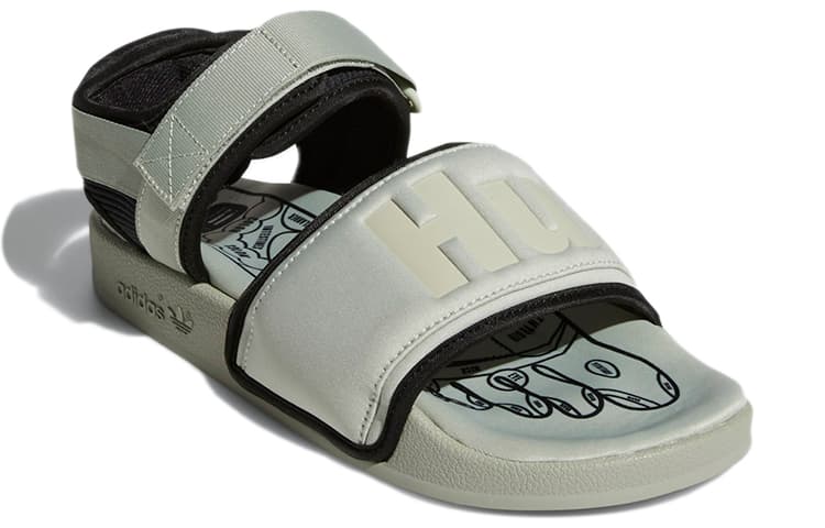 Сандалии с ремешком Pharrell Williams x adidas Adilette 2.0 - изображение 3
