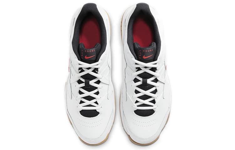 Кроссовки для тенниса Nike Court Lite 2 White Red - изображение 4