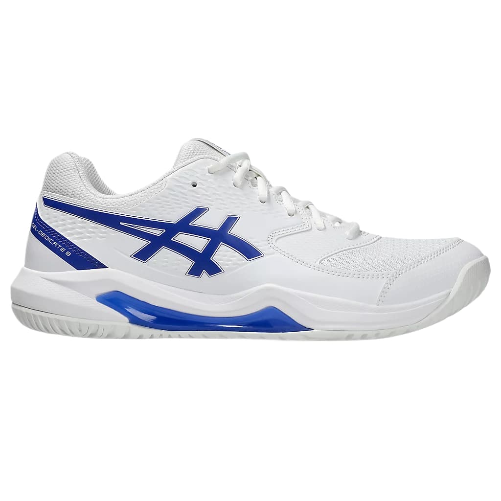 Кроссовки для тенниса ASICS Гель Dedicate 8 Синтетическая кожа Низкие кроссовки для тенниса Мужские Белые - изображение 2