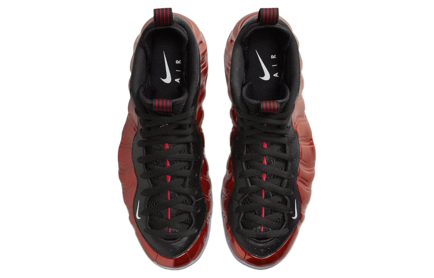 Ретро баскетбольные кроссовки Nike Air Foamposite One "Metallic Red" - изображение 4