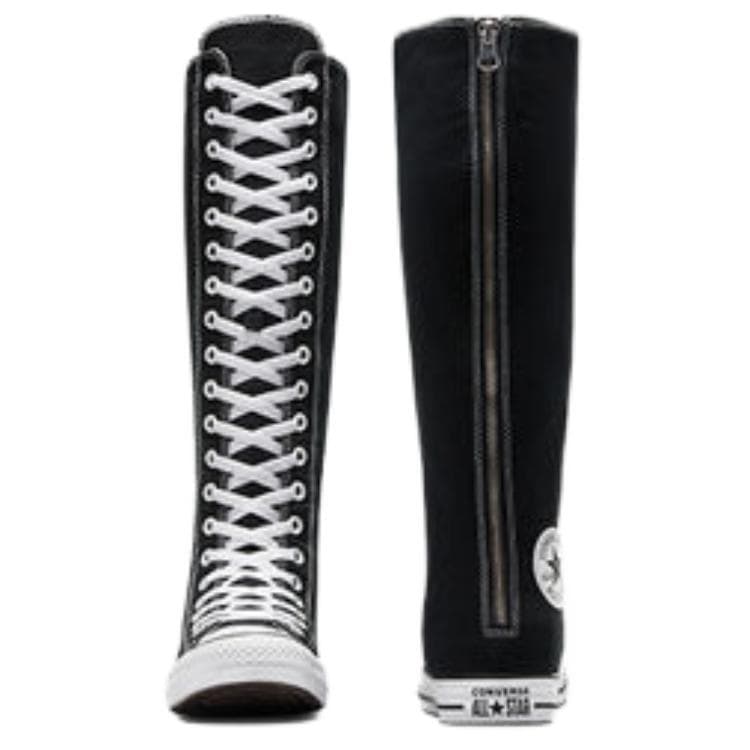 Кеды Converse Chuck TAYLOR All Star Устойчивые к истиранию покрытие Высокие кеды Унисекс Черные - изображение 6