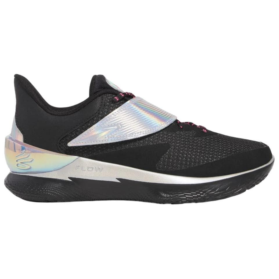 Кроссовки для баскетбола Under Armour Curry Fox 1 Low Баскетбольные кроссовки Унисекс Черный Серебряный - изображение 2