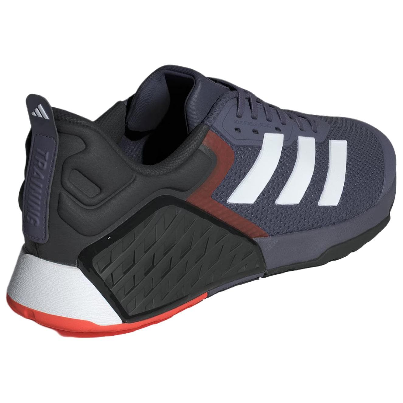 Кроссовки для спортзала Adidas DROPSET 3 Устойчивые к истиранию низкие кроссовки для тренировок мужские темно-синие - изображение 4