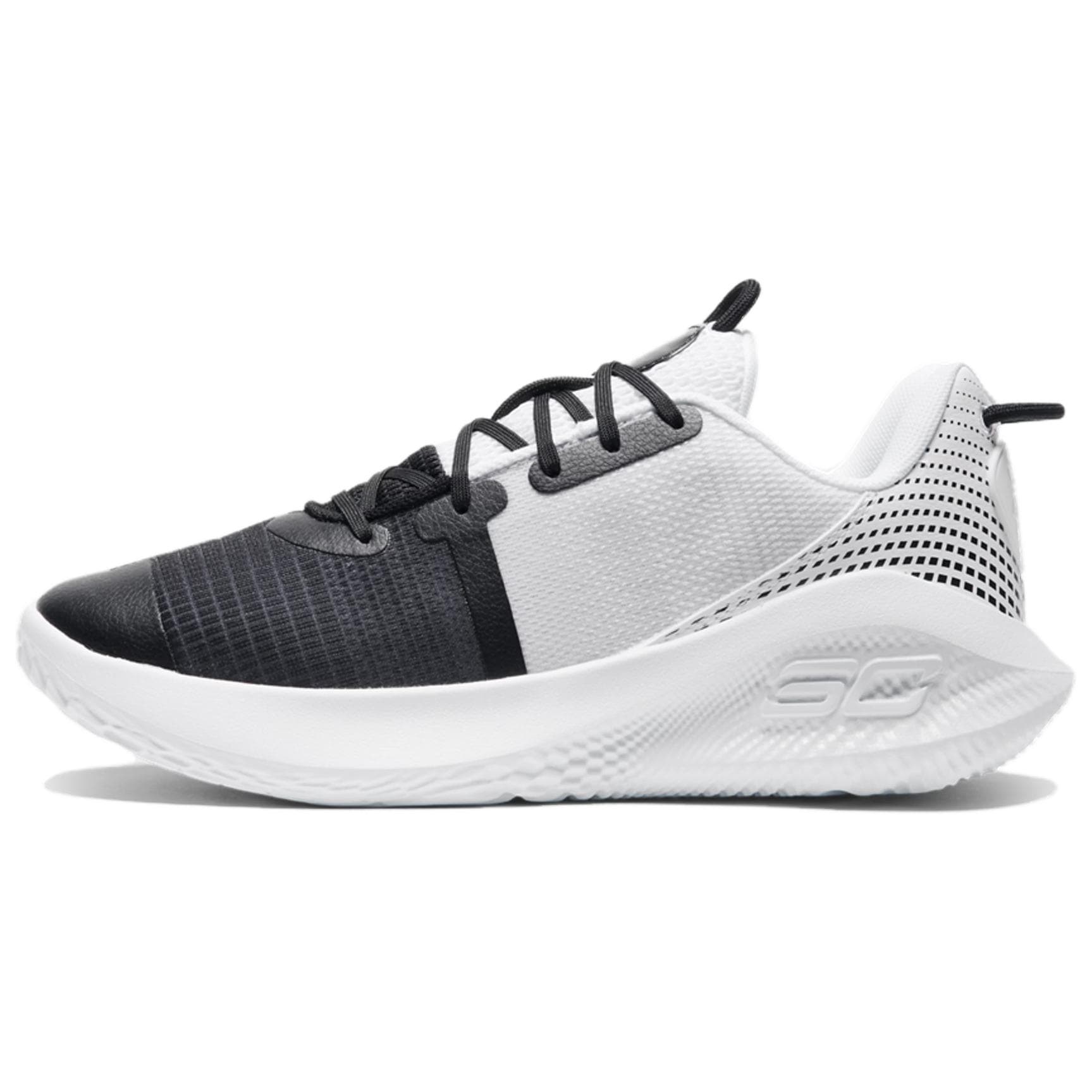 Кроссовки для баскетбола Under Armour Curry 6 противоскользящие устойчивые к истиранию низкий топ мужские баскетбольные кроссовки белый черный - изображение 1