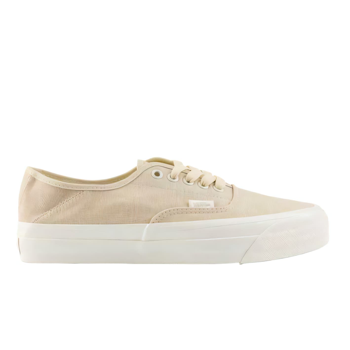 Кеды Vans Authentic 44 Устойчивые к истиранию Низкие Кеды Унисекс Бежевые - изображение 2