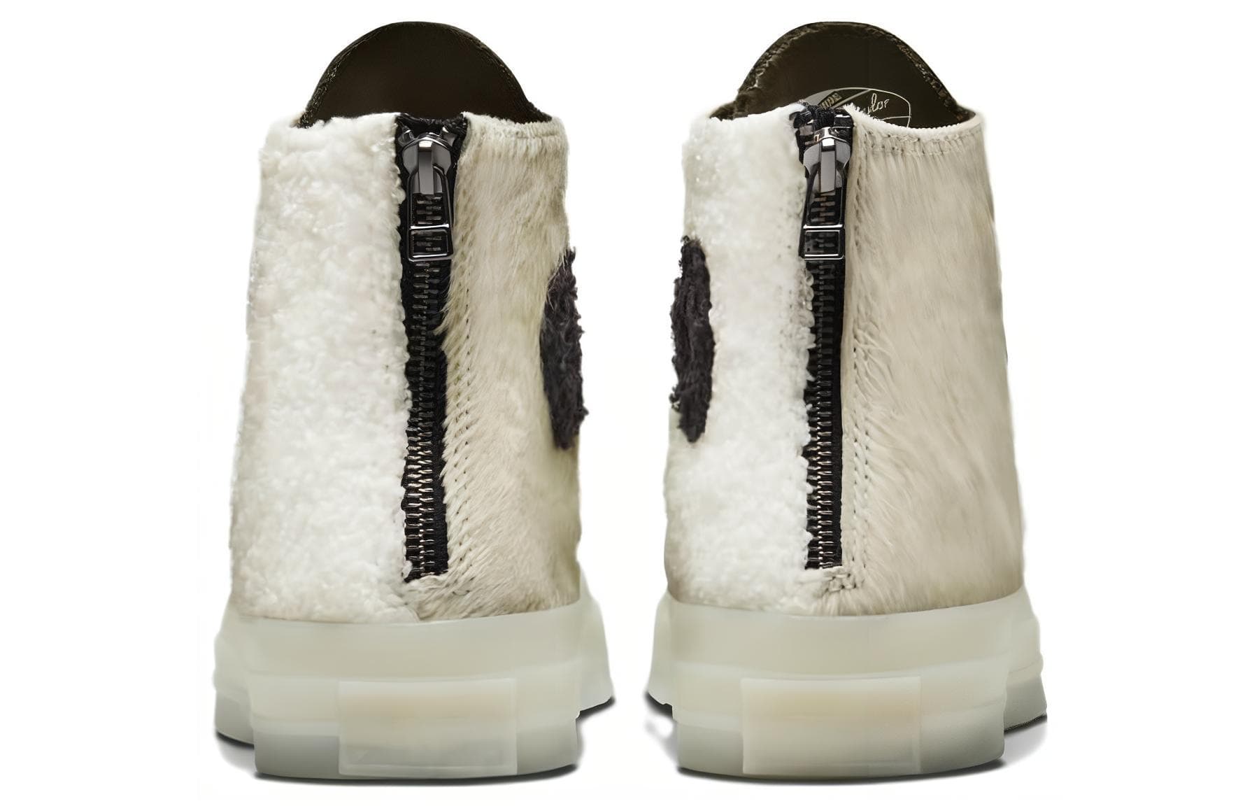 Кеды CLOT x Converse Chuck Taylor All Star 1970s Hi Panda White Grey - изображение 5