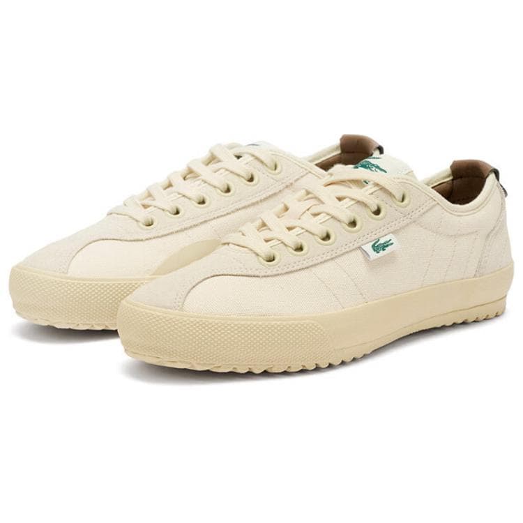 Кеды LACOSTE Низкие кеды женские светло-коричневые - изображение 2