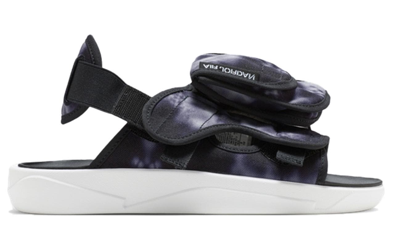 Сандалии с ремешком Air Jordan LS Slide Black White Tie-Dye - изображение 2