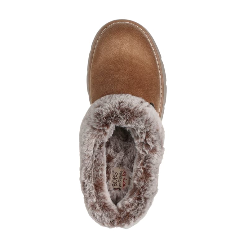 Ботинки зимние Skechers BOBS Keepsakes Lite Сноубутсы Женские Коричневый - изображение 4