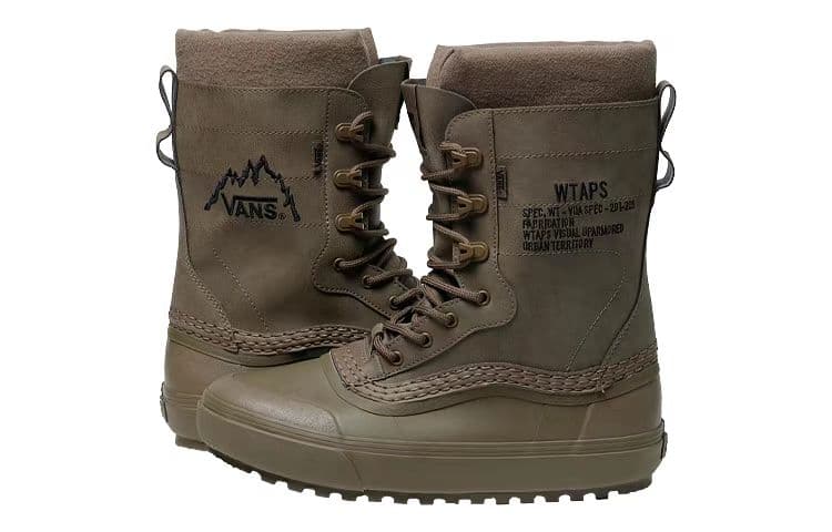 Ботинки зимние WTAPS x Vans Standard Snow MTE Wolf Brown - изображение 3