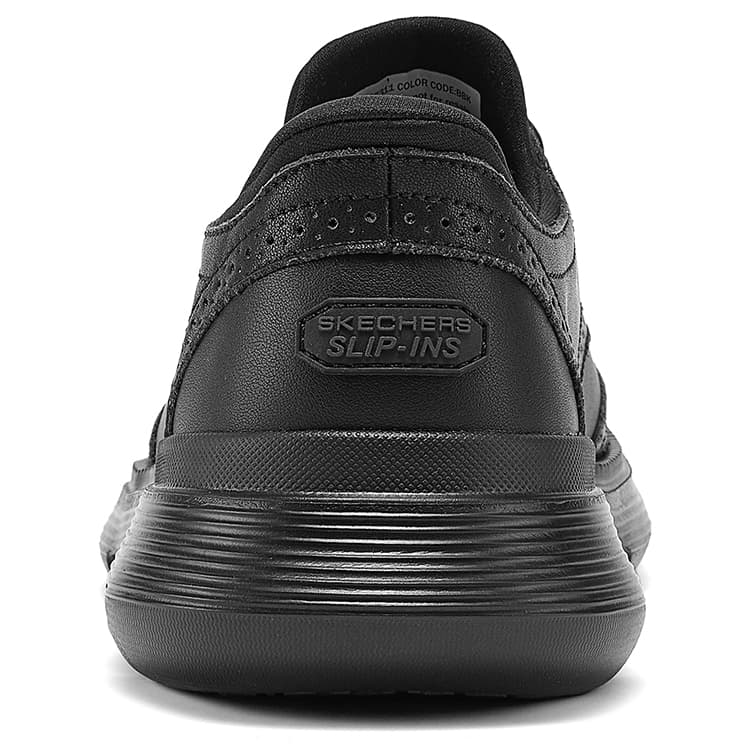 Skechers Garza Ручные кисти Бесплатно Слайпон Обувь Повседневная обувь Мужская Черная - изображение 5