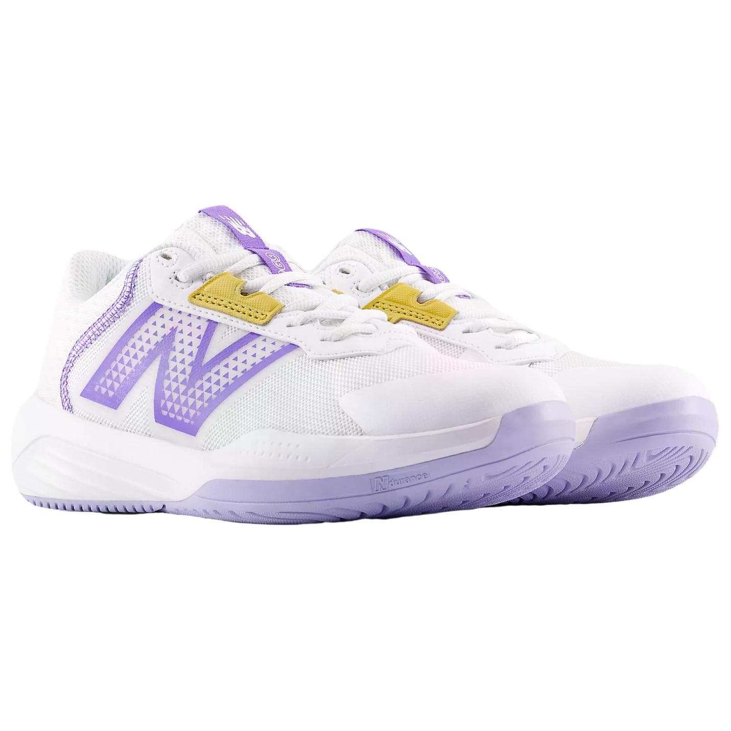 Кроссовки для тенниса New Balance NB 696 V6 Классический и Универсальный Дышащая Поддержка Низкий Верх Теннисные Кроссовки Женские Белые - изображение 3