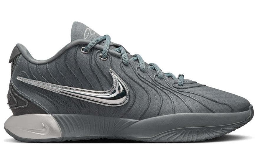 Кроссовки для баскетбола Nike Zoom LeBron 21 Silver Grey - изображение 2