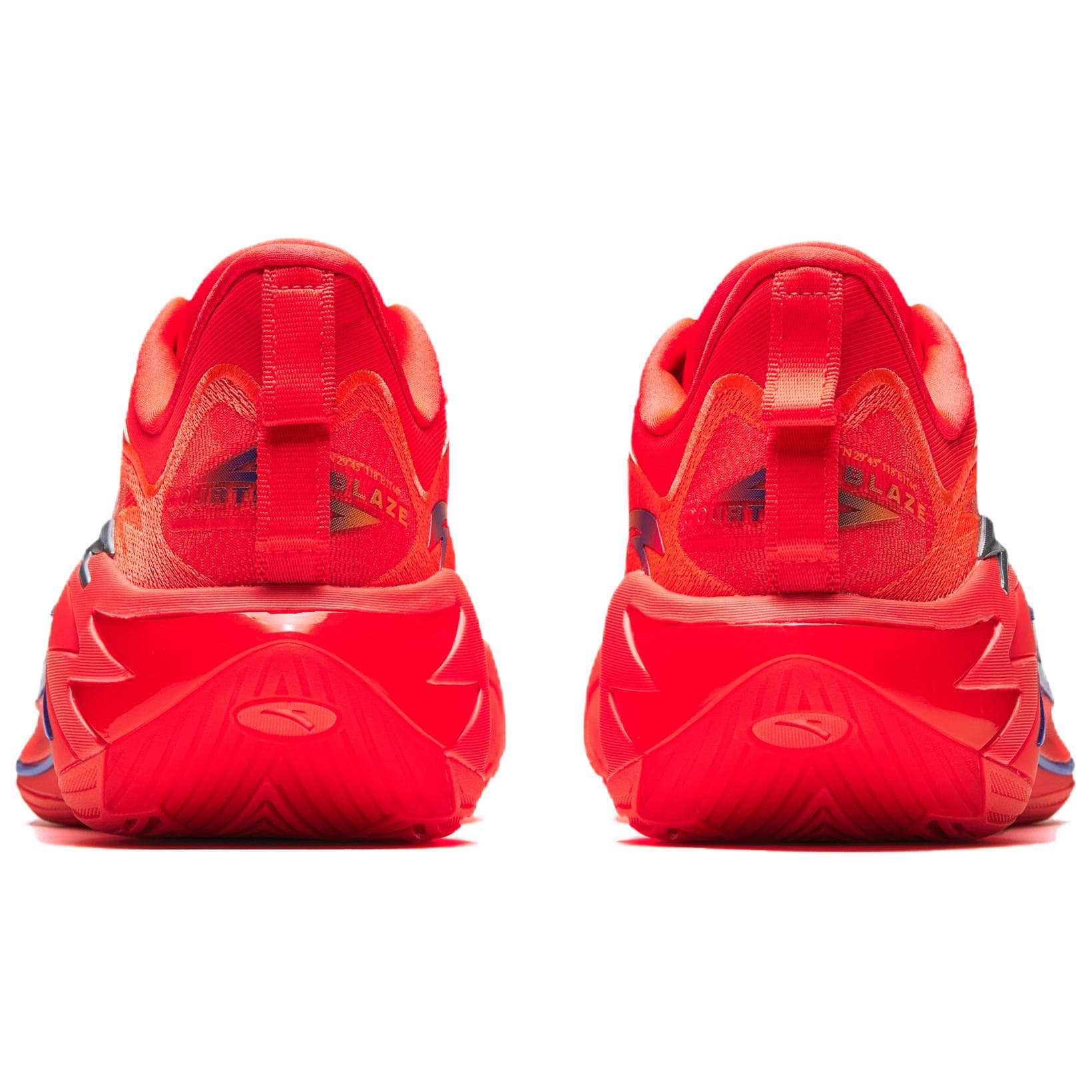 Кроссовки для баскетбола ANTA Shock Wave 7 Low Топ Midfoot Карбоновая плита Баскетбольные кроссовки Мужской Красный - изображение 5