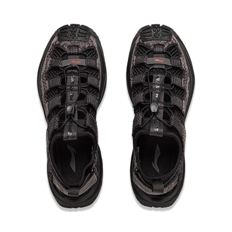 Кроссовки Li NING Outdoor Counterflow Xunchuan противоскользящая устойчивая к истиранию низкий отскок унисекс походная обувь - изображение 4