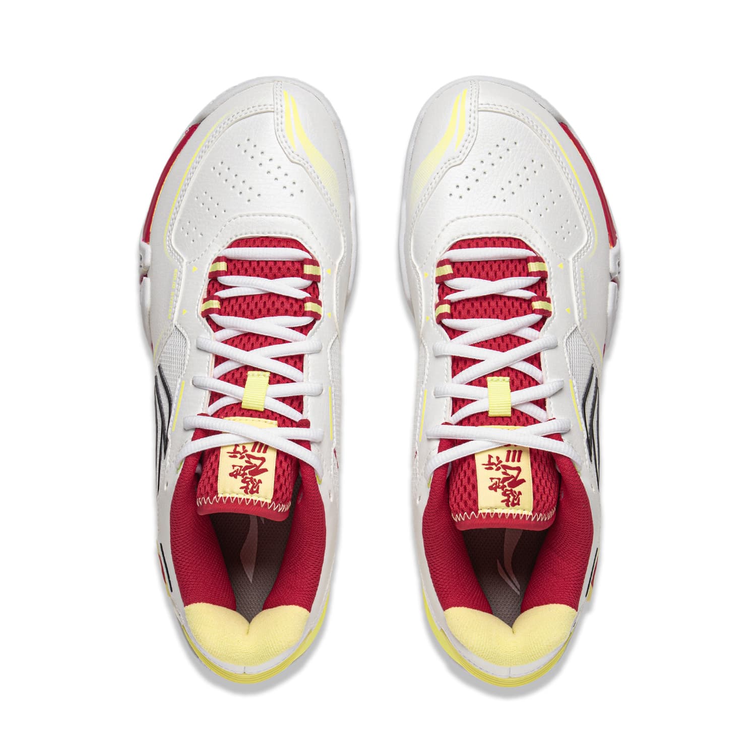 Кроссовки для бадминтона Li NING Амортизация Противоскользящие Износостойкие Низкие Кроссовки для Бадминтона Унисекс Серый Красный - изображение 4