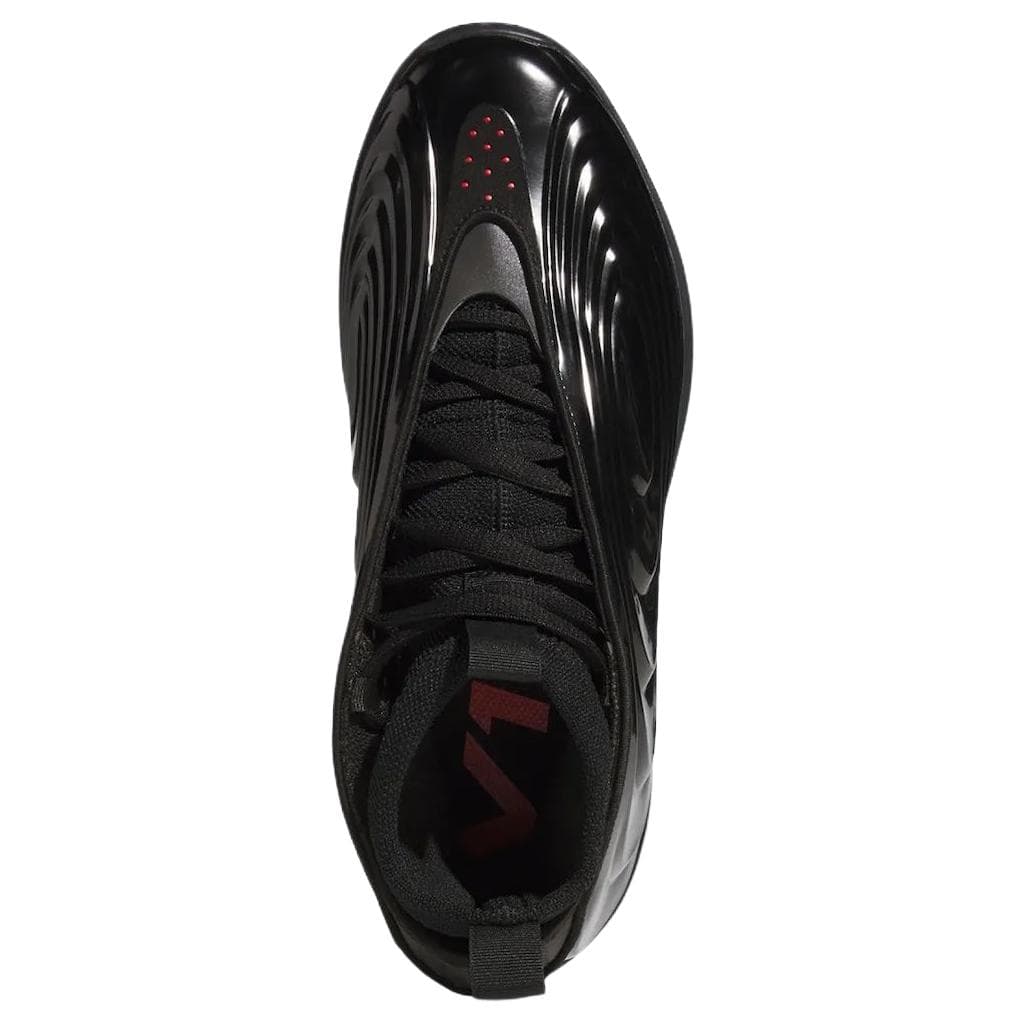 Кроссовки для баскетбола Adidas Harden Vol.10 Сцепление MID Топ Баскетбольные кроссовки Унисекс Черно-красный - изображение 4