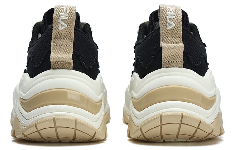 Кеды FILA Fishbone Platform Low Canvas Black White - изображение 4