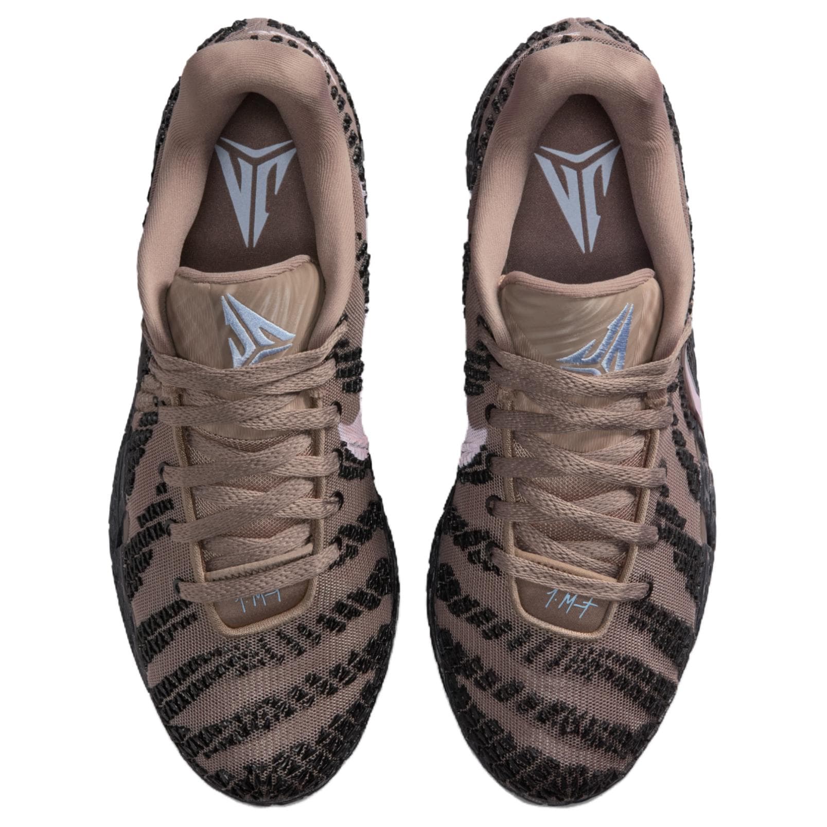 Кроссовки для баскетбола NIKE Ja 3 Баскетбольные кроссовки Мужской Коричнево-черный Розовый - изображение 4