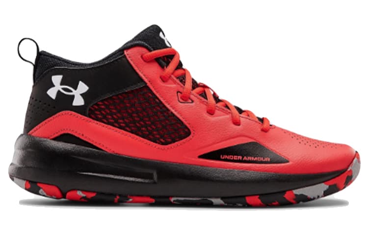 Ретро баскетбольные кроссовки Under Armour Lockdown 5 Black Pink - изображение 2