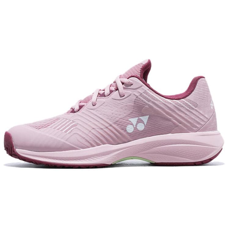 Кроссовки для тенниса YONEX POWER CUSHION SONICAGE Противоскользящие Износостойкие Низкие Теннисные Кроссовки Женские Дымчатый Розовый - изображение 1