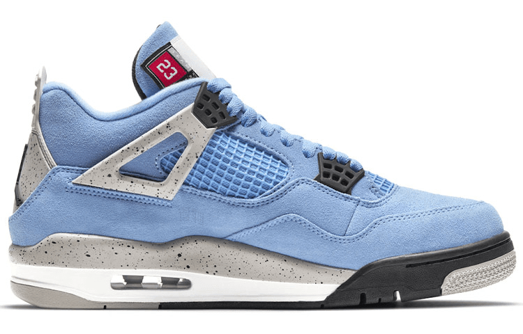 Ретро баскетбольные кроссовки Jordan Air Jordan 4 Retro "University Blue" - изображение 2