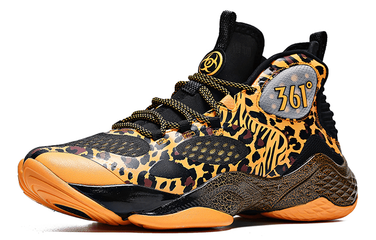 Кроссовки для баскетбола 361° High-Top Basketball Shoes Spectrum Yellow - изображение 3