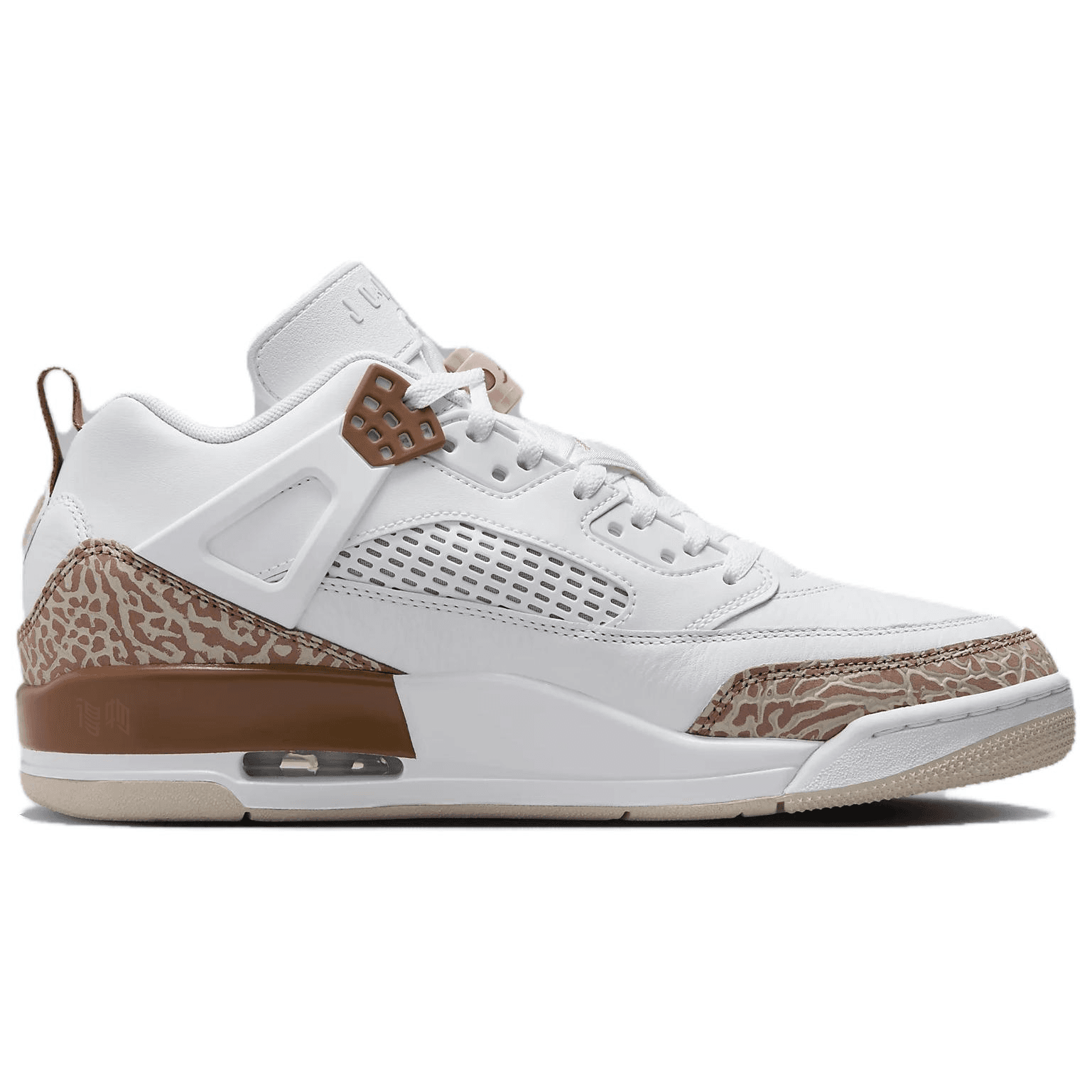 Ретро баскетбольные кроссовки Jordan Spizike Low White Brown Pink - изображение 2