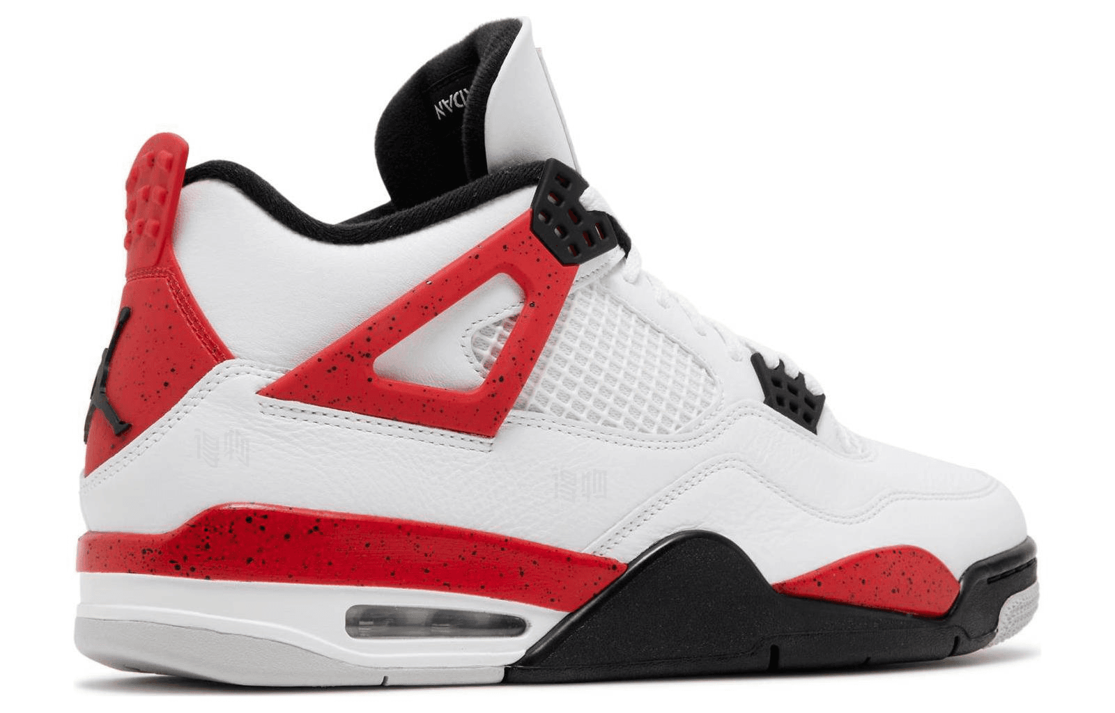 Ретро баскетбольные кроссовки Jordan Air Jordan 4 "Neutral Grey" "Red Cement" - изображение 3