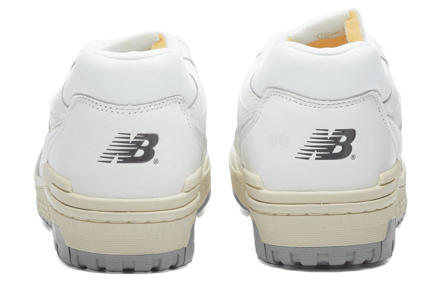 Ретро баскетбольные кроссовки New Balance 550 White Grey - изображение 4