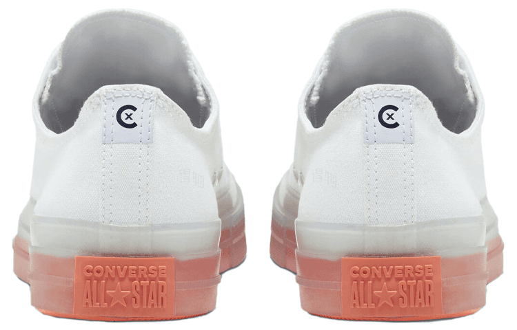 Кеды Converse Chuck Taylor Ox White Orange - изображение 5
