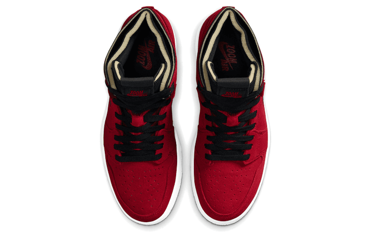 Ретро баскетбольные кроссовки Jordan Air Jordan 1 Crater Zoom Air CMFT "Crater Red" - изображение 4
