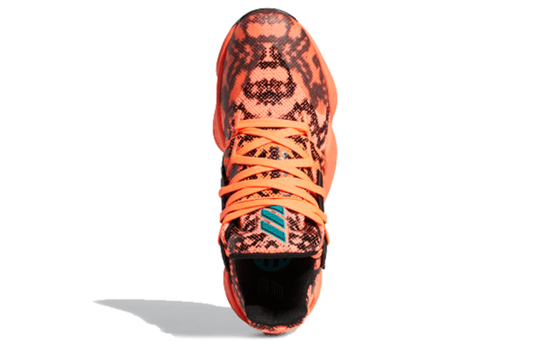 Кроссовки для баскетбола adidas Harden Vol. 4 Orange Black - изображение 3