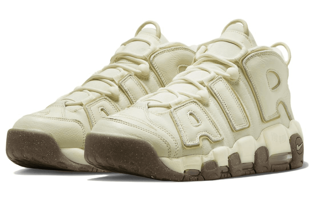 Кроссовки для баскетбола Nike Air More Uptempo "Coconut Milk" - изображение 3