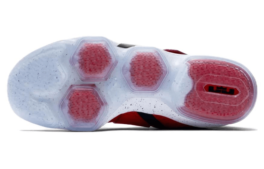 Кроссовки для баскетбола Nike Lebron 14 University Red - изображение 5