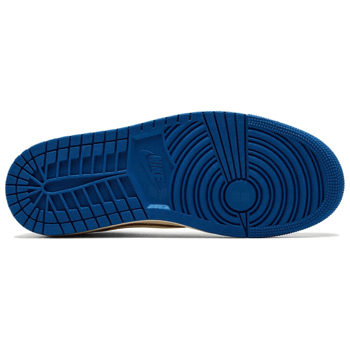Ретро баскетбольные кроссовки Travis Scott x Jordan Air Jordan 1 Low OG Blue - изображение 4