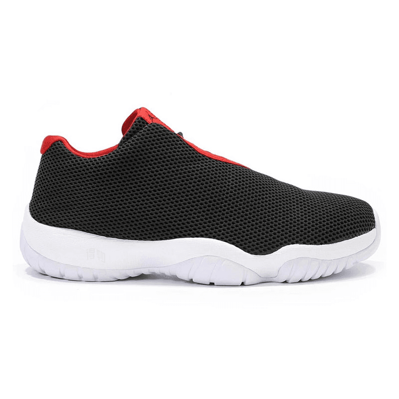 Ретро баскетбольные кроссовки Jordan Future Low Black Red - изображение 2