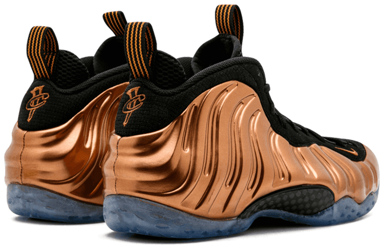 Ретро баскетбольные кроссовки Nike Foamposite One Copper - изображение 3