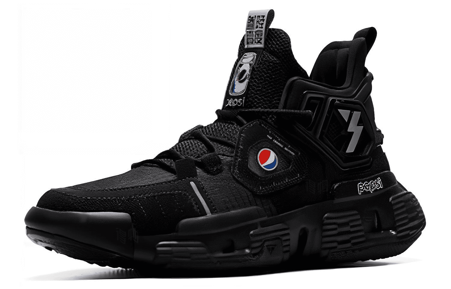 Кроссовки для баскетбола Pepsi x 361° Basketball Shoes Black - изображение 3