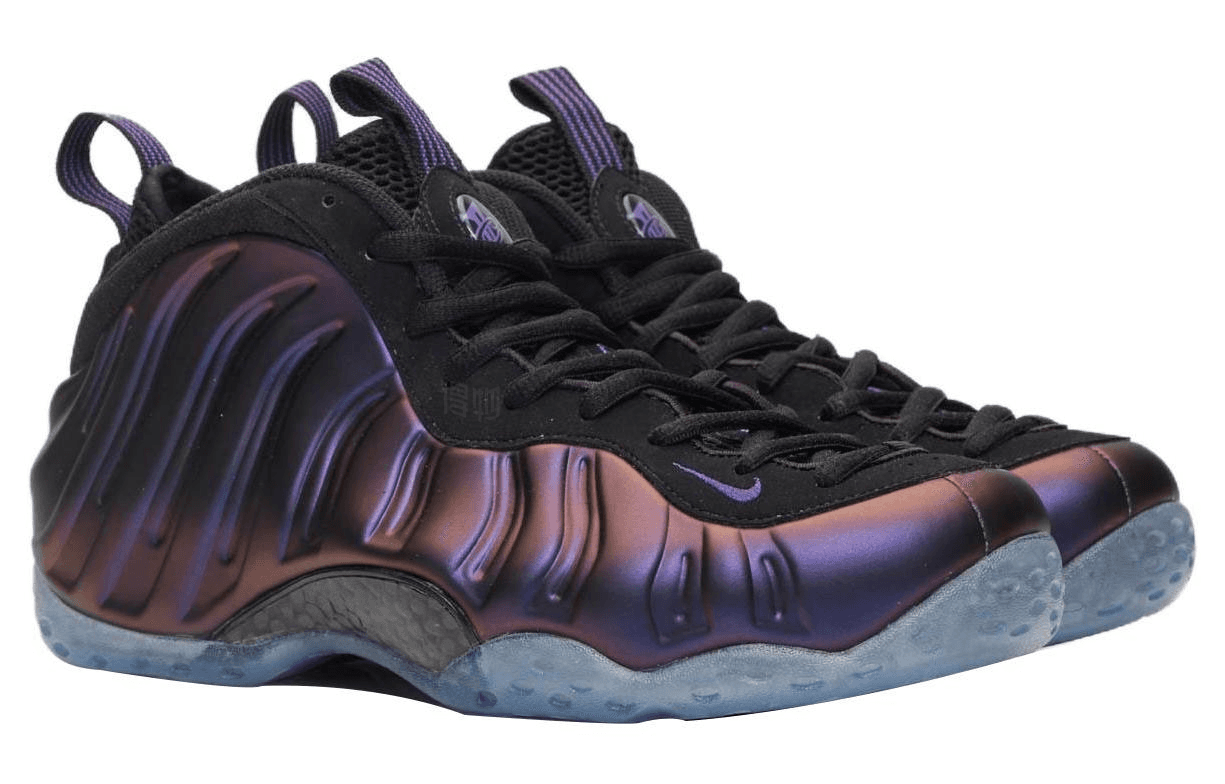 Ретро баскетбольные кроссовки Nike Foamposite One Eggplant - изображение 2