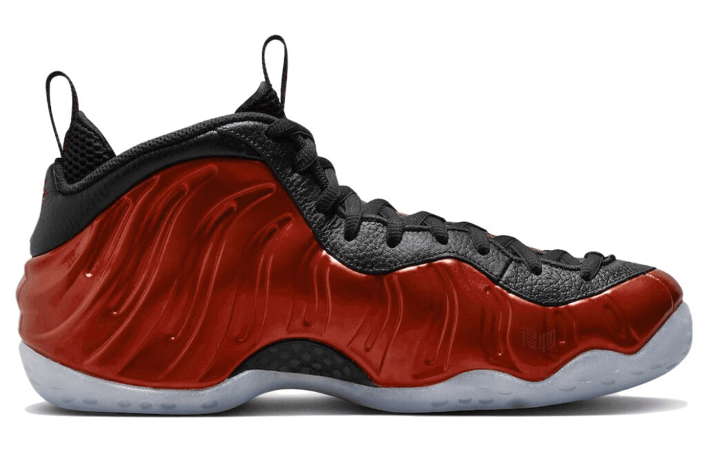 Ретро баскетбольные кроссовки Nike Air Foamposite One "Metallic Red" - изображение 2