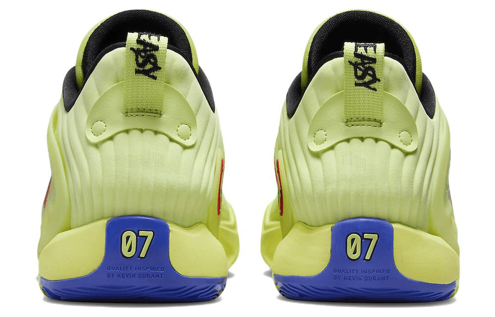 Кроссовки для баскетбола Nike KD 15 Fluorescent Yellow - изображение 5