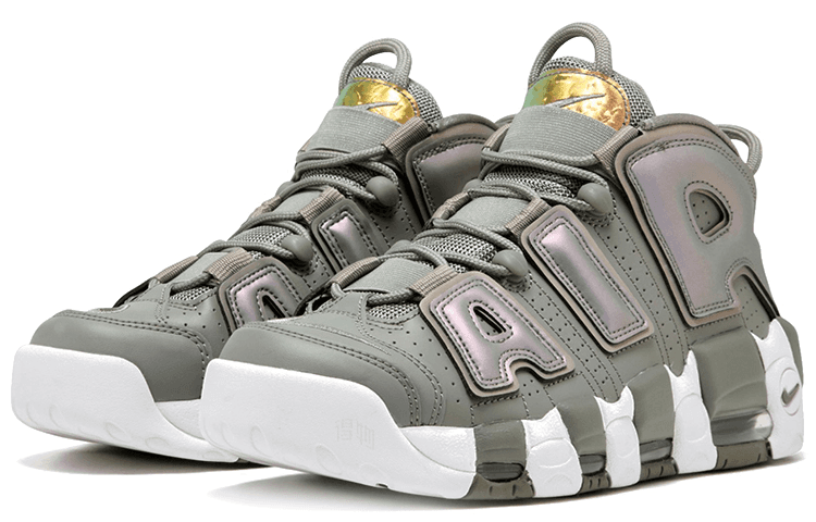 Кроссовки для баскетбола Nike Air More Uptempo Iridescent - изображение 2