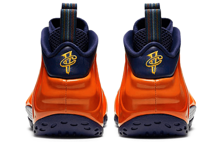 Ретро баскетбольные кроссовки Nike Foamposite One Rugged Orange - изображение 5