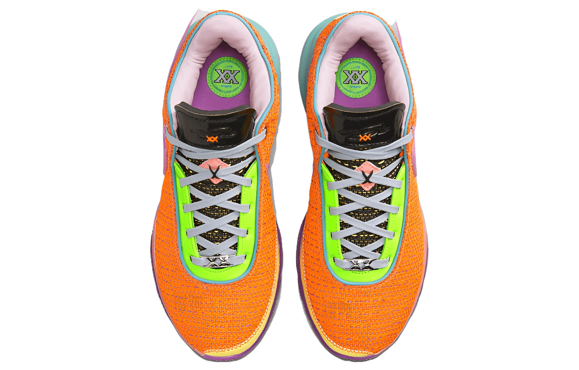 Кроссовки для баскетбола Nike LeBron 20 EP Orange Purple - изображение 3