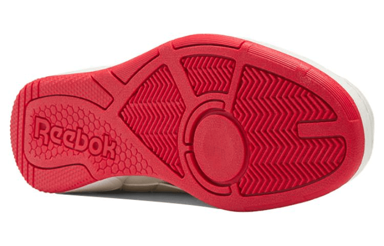 Ретро баскетбольные кроссовки Milk x Reebok BB 4000 White Red - изображение 4